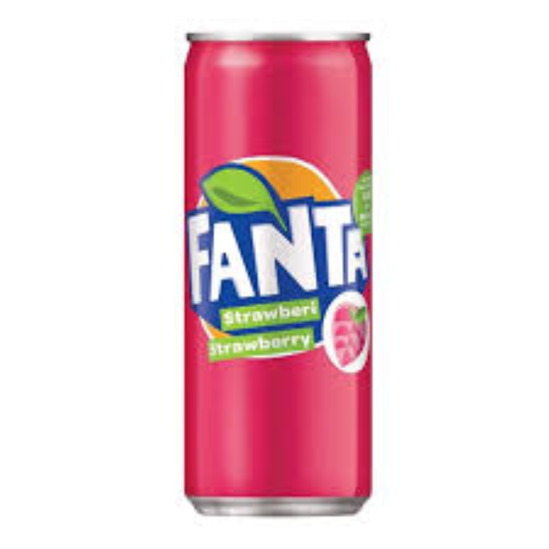 FANTA STRAWBERRY CAN 330ML